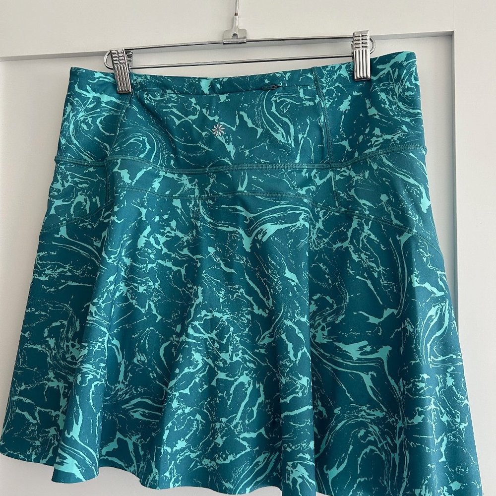 Athleta Ace Tennis/ Pickleball Skort 15.5" Teal M